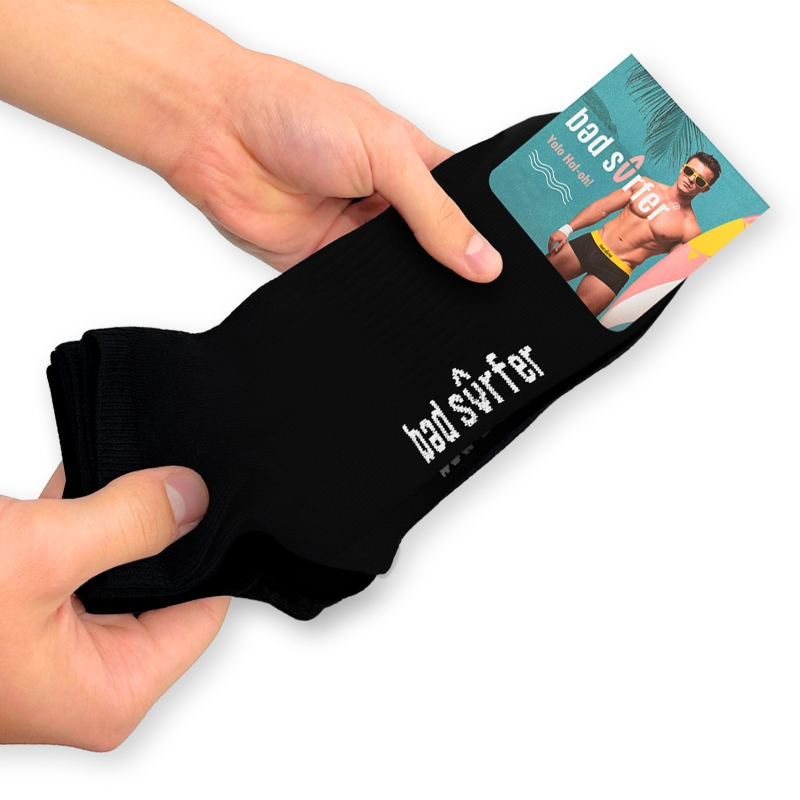 Skarpety bad surfer – komplet 9 par w rękach