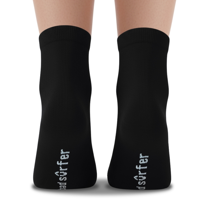 Skarpety Bad Surfer – widok od tyłu, logo na spodzie