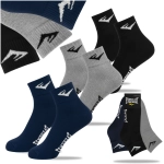 Everlast Skarpety Męskie Zakostki Bawełniane 3 pary SKQ003
