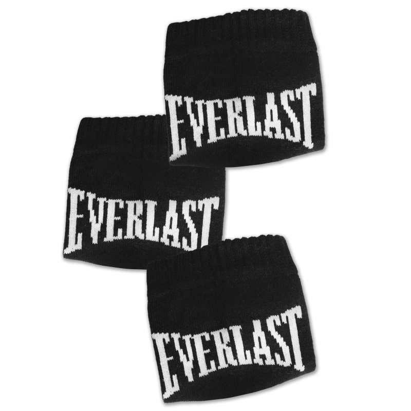 Trzy pary czarnych skarpet męskich Everlast
