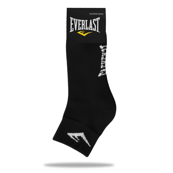 Opakowanie skarpet Everlast zawierające sześć par czarnych zakostek