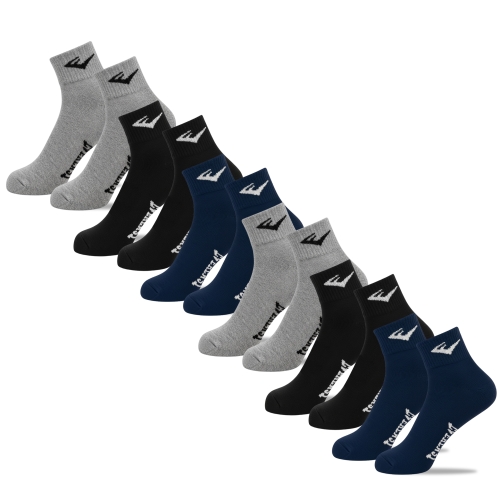 Everlast Skarpety Męskie Zakostki Bawełniane Mix Navy 6 par