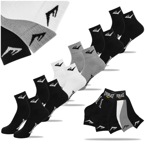 Everlast Skarpety Męskie 6 Par Bawełna SKQ003