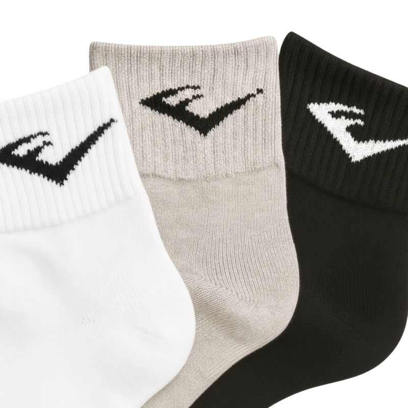 Zbliżenie na elastyczny ściągacz skarpet zakostek Everlast