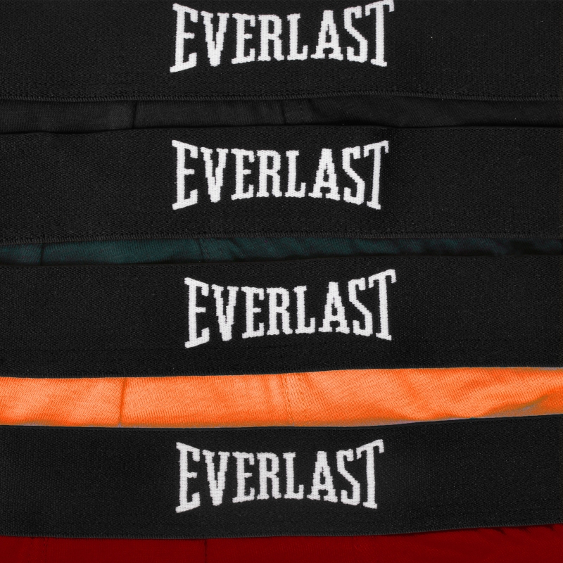 Kolorowe warianty gumy bokserki Everlast