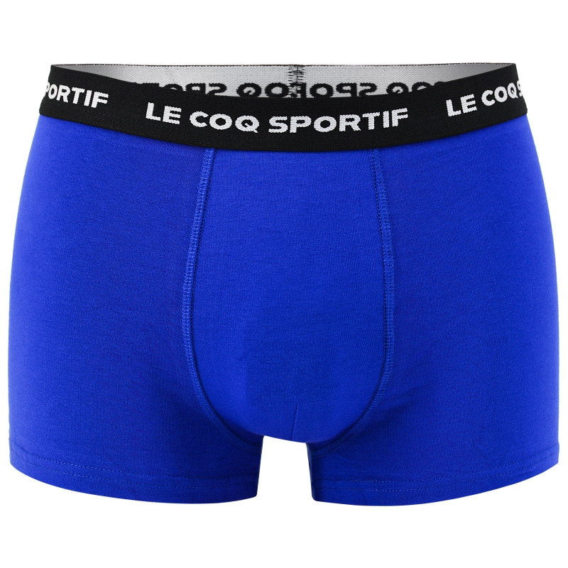 Bokserki męskie Le Coq Sportif niebieskie z czarną gumą