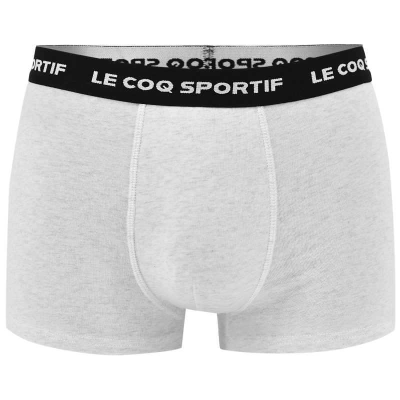 Bokserki męskie Le Coq Sportif jasnoszare z czarną gumą
