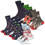 Lee Cooper Skarpety Damskie Świąteczne Ciepłe Długie 6 sztuk