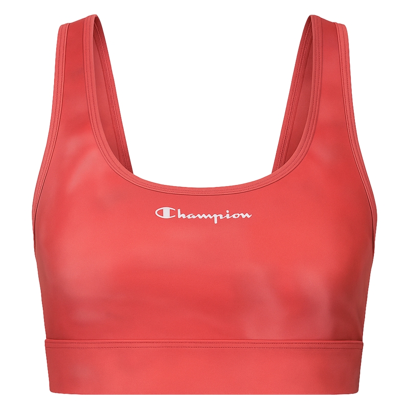 Champion top kąpielowy damski różowy przód