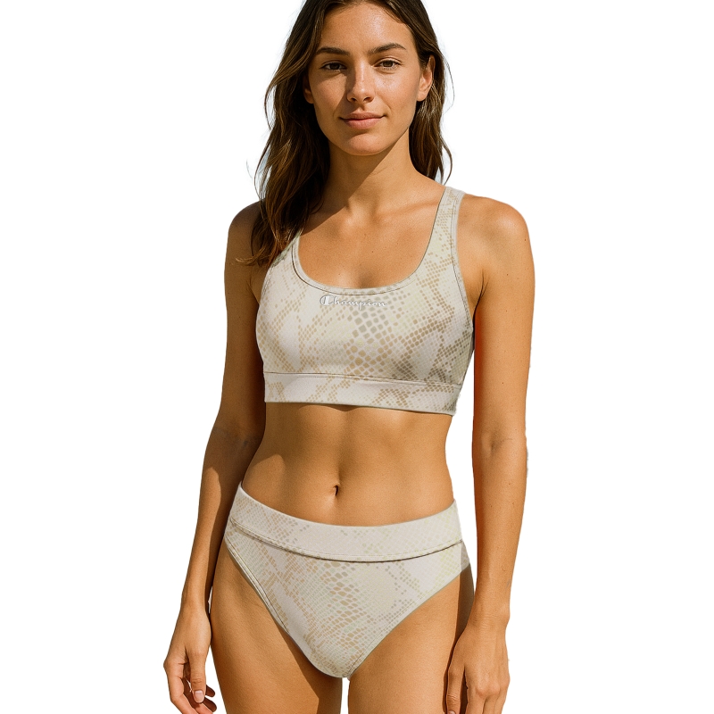 Champion dół bikini damski szary z topem