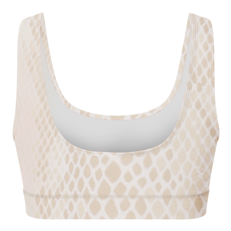 Champion top kąpielowy damski szary tył