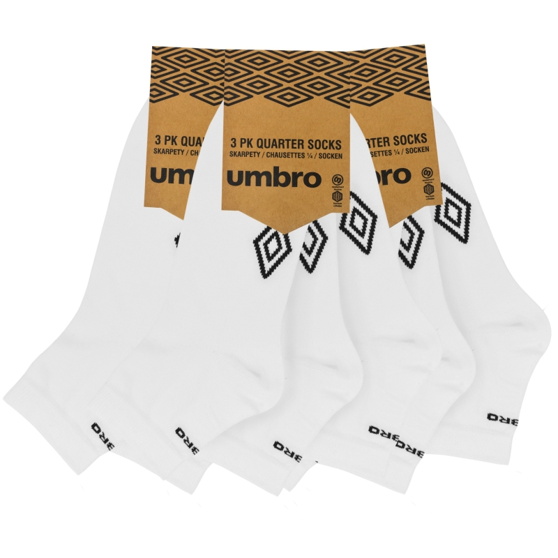 Opakowanie białych zakostek męskich Umbro