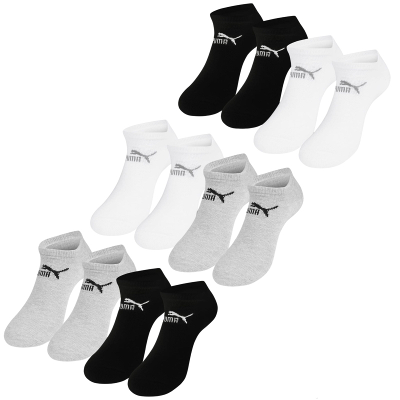Puma Skarpety Męskie Stopki Sneaker Bawełniane Mix 88749704 6 par