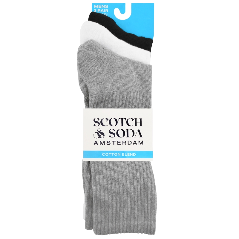 Skarpety męskie Scotch and Soda długie w opakowaniu