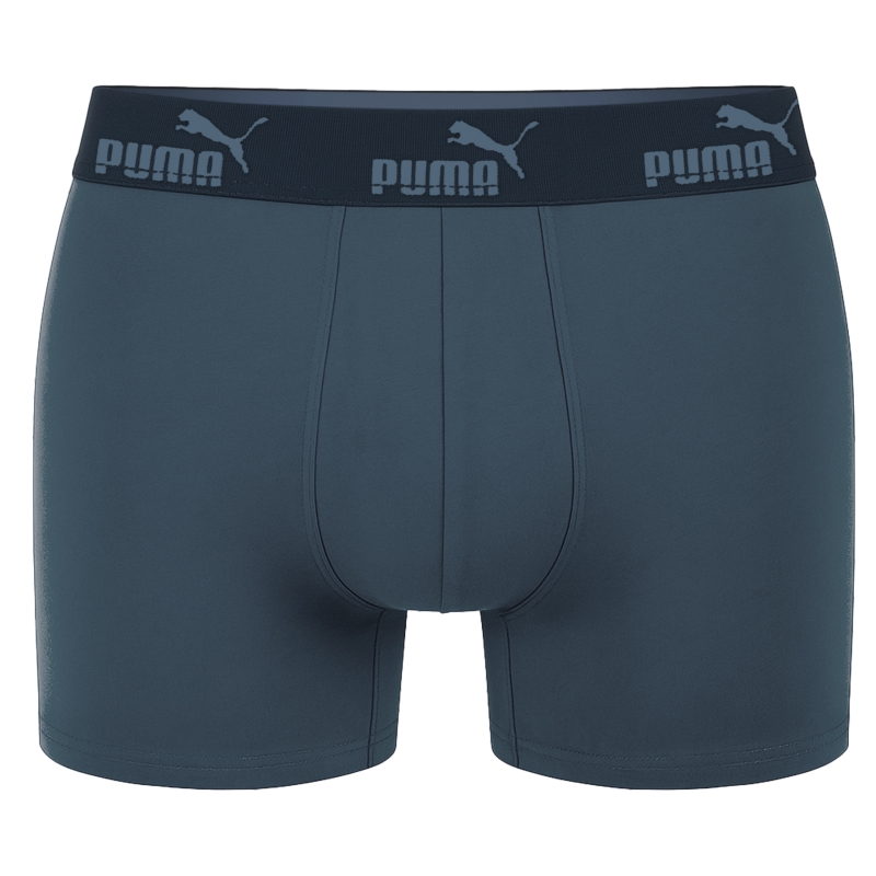 Niebieskie bokserki męskie Puma bawełna