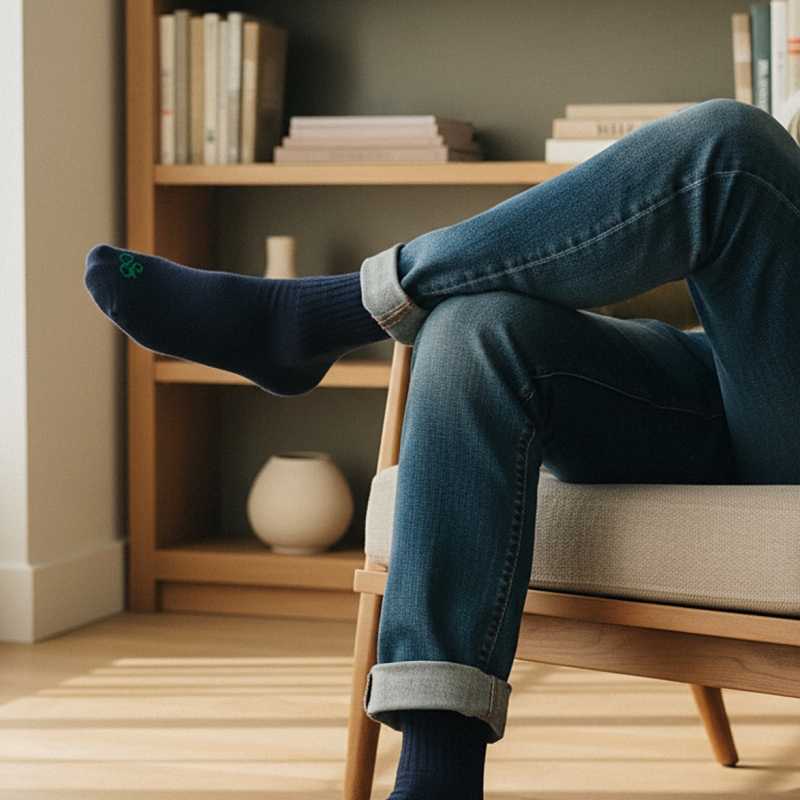 Skarpety męskie Scotch Soda granatowe Model