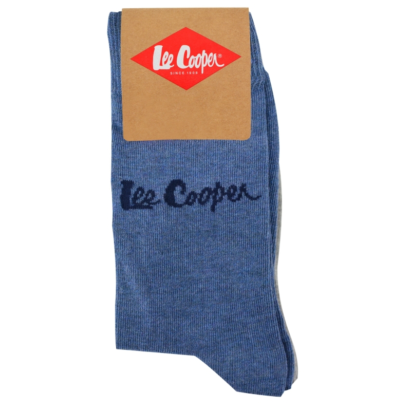 Opakowanie skarpet męskich Lee Cooper w kolorze niebieskim