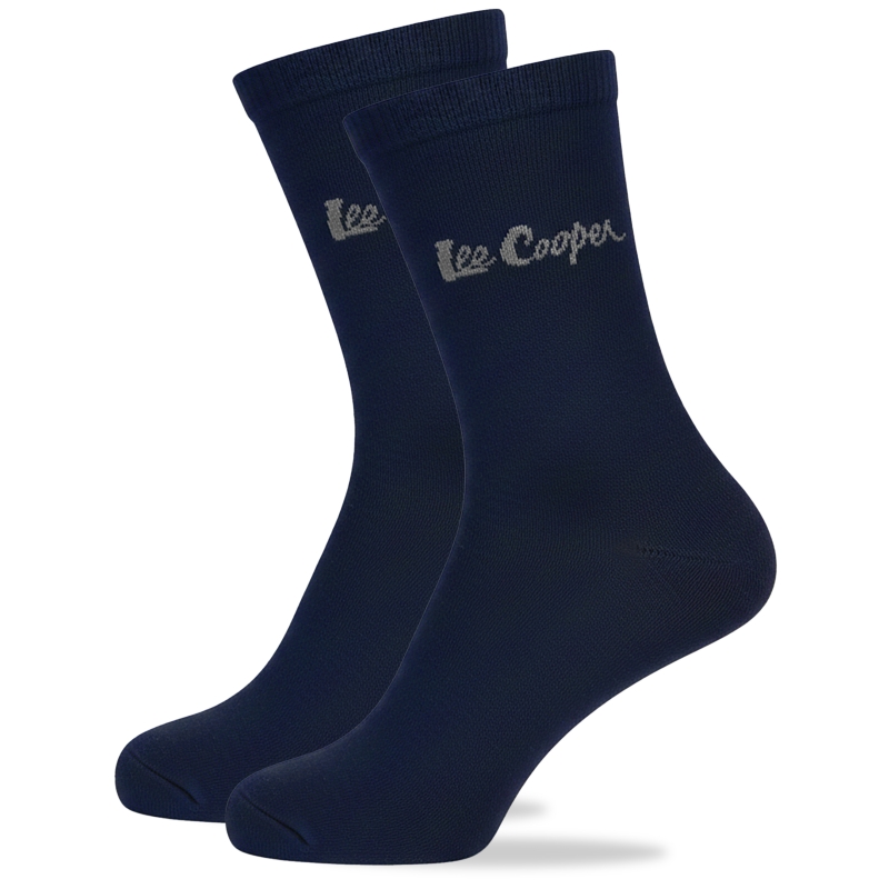 Komplet granatowych skarpet męskich Lee Cooper bawełniane