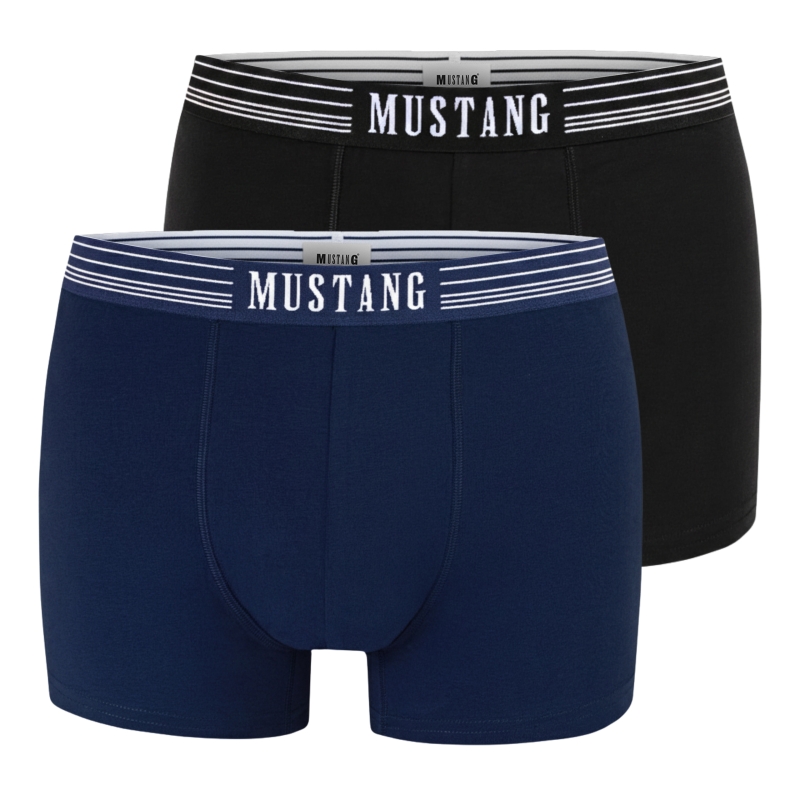 Mustang bokserki męskie granatowe i czarne