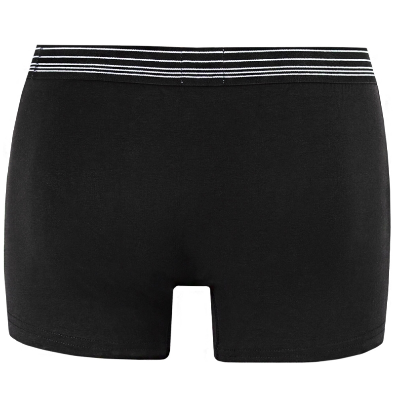 Mustang bokserki męskie czarne widok z tyłu