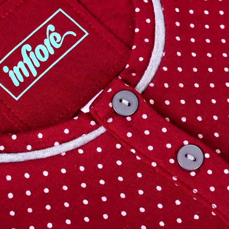 Elastyczny pas spodni piżamy damskiej Infiore