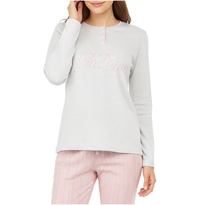 Góra piżamy damskiej Infiore jasna