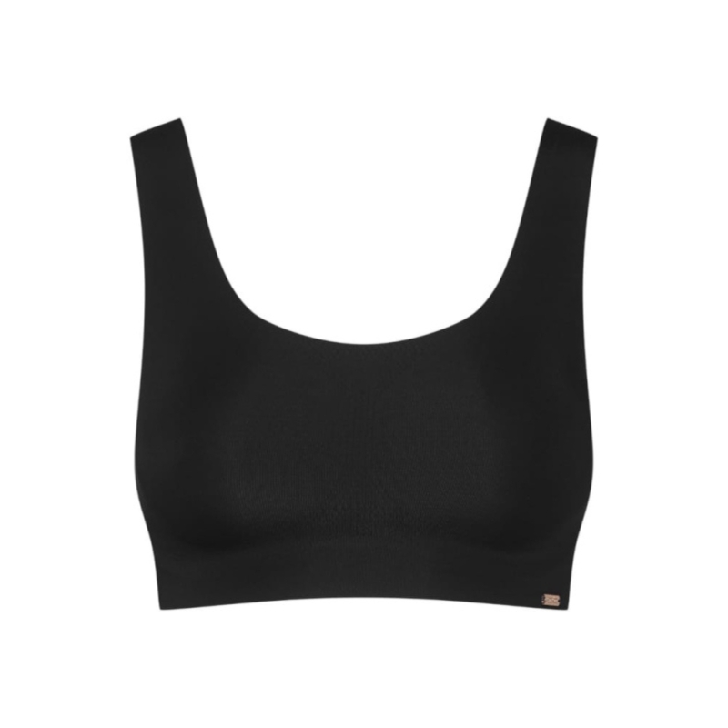 Esotiq Biustonosz Damski Sportowy Czarny Thermo Formula