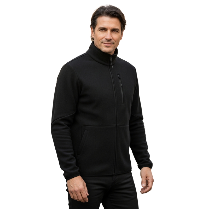 CHAMPION Bluza Męska Rozpinana 218750 Czarna Model