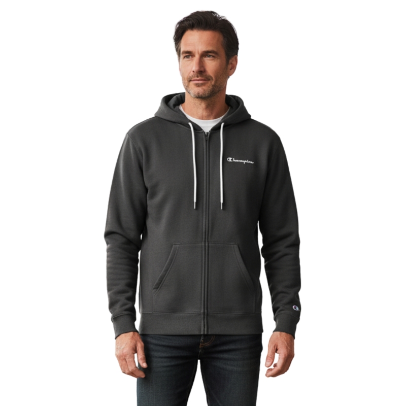 CHAMPION Bluza Męska Ocieplana Z ZAMKIEM 218289 Model