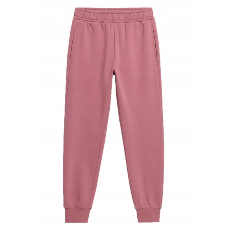 OUTHORN Spodnie Dresowe Damskie F041 RÓŻOWE
