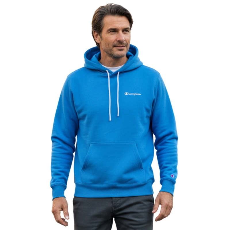 CHAMPION Bluza Męska 218535 Niebieska Model