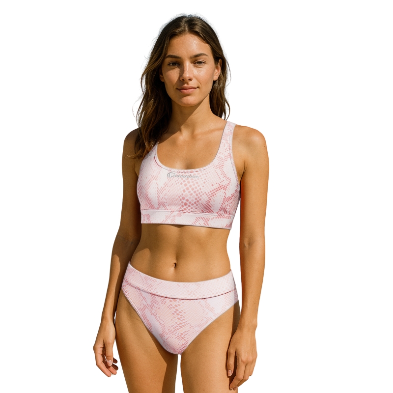 Champion Strój Kąpielowy Dwuczęściowy Jasny Róż Model