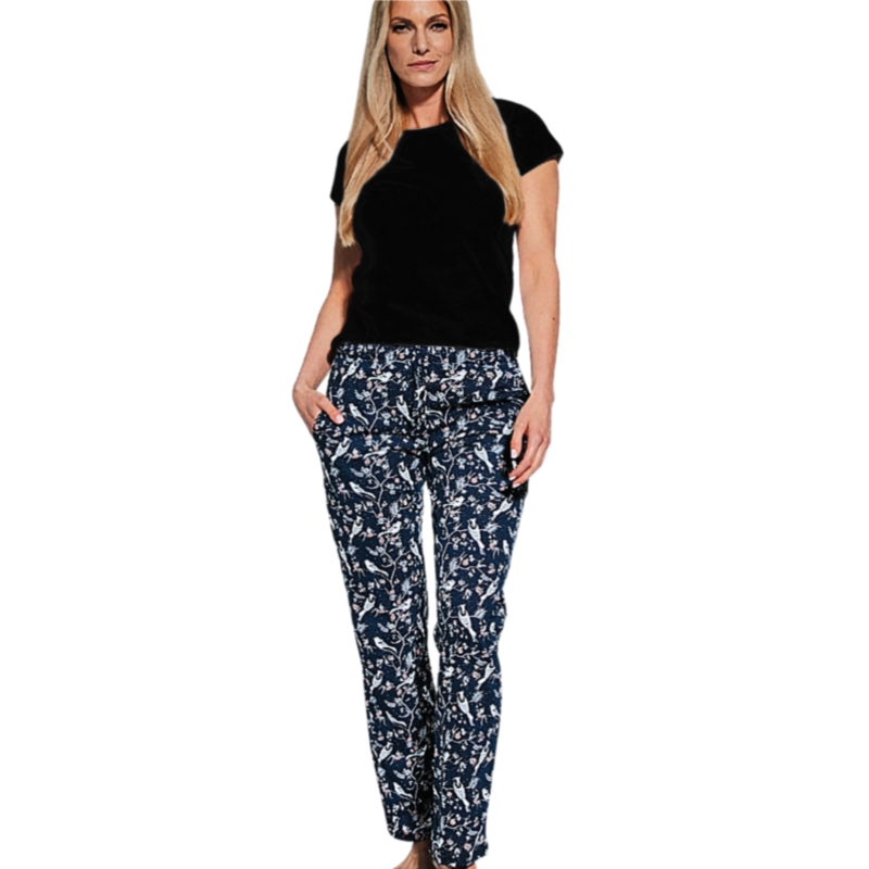 Cornette Piżama Damska Koszulka Długie Spodnie 918_036 Model