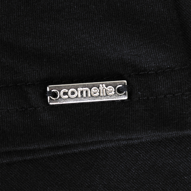 Cornette piżama męska – metalowa blaszka z logo