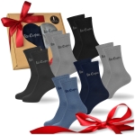 Lee Cooper Skarpety Męskie 6 par Długie Zestaw Prezentowy