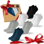 BAD SURFER Skarpety Męskie Stopki 6 Par Zestaw Prezentowy