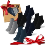 BAD SURFER Skarpety Męskie Zakostki 6 Par Zestaw Prezentowy