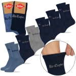 Lee Cooper Skarpety Męskie 6 par Długie Bawełna Logo