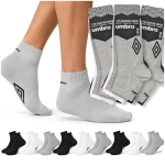 Umbro Skarpety Męskie 9 par Zakostki