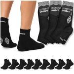 Umbro Skarpety Męskie 9 par Zakostki