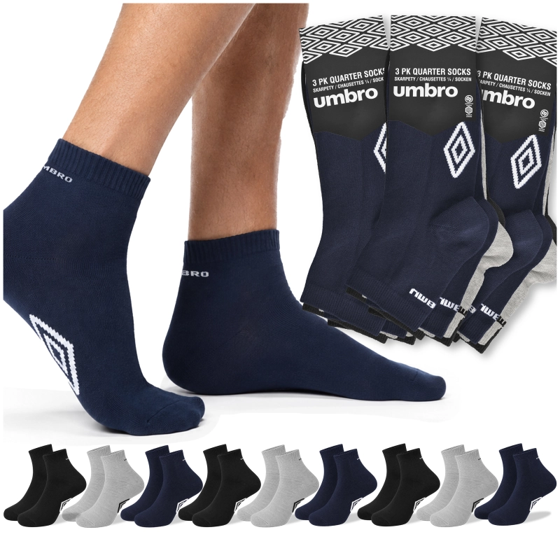 Umbro zestaw skarpetek czarny, szary, granatowy 9par.jpg
