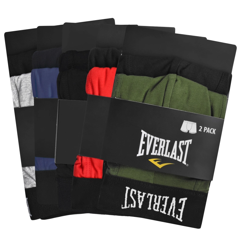Everlast męskie bokserki – 8 sztuk BM402 z elastycznym pasem i sportowym charakterem