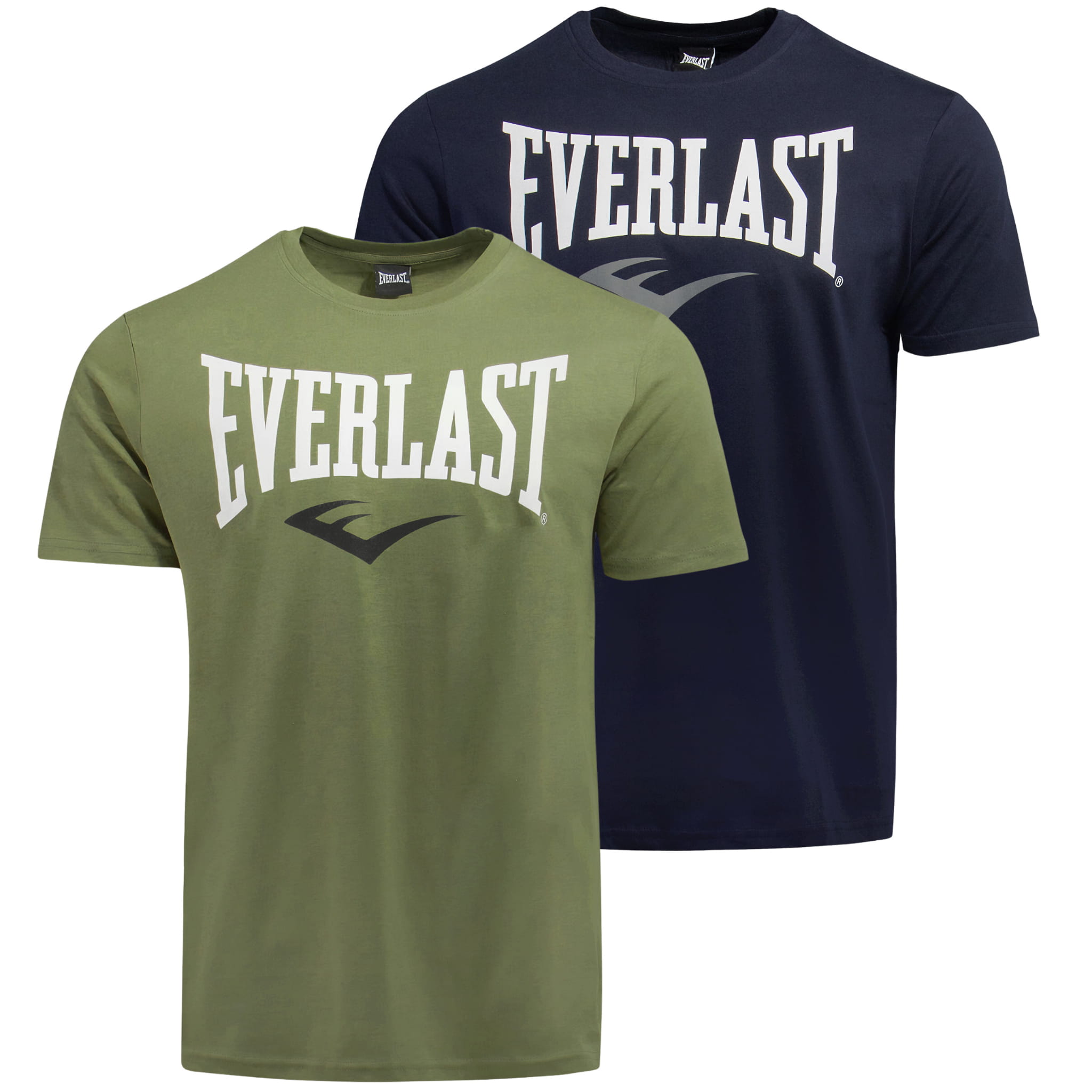Everlast T-shirty Męskie Khaki 2 Pak