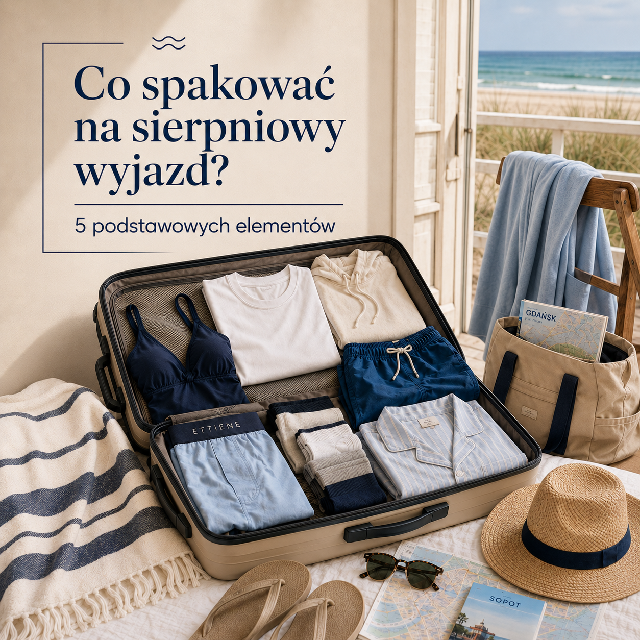 Co spakować na sierpniowy wyjazd? 5 rzeczy, o których łatwo zapomnieć